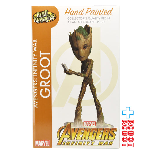 ネカ マーベル アベンジャーズ インフィニティ・ウォー グルート ヘッドノッカー フィギュア 箱入未使用