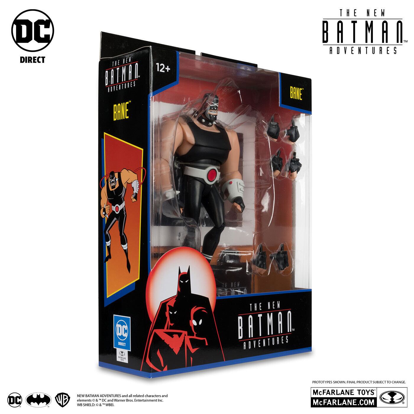 マクファーレン・トイズ DCダイレクト バットマン アニメイテッド ニュー・バットマン・アドベンチャーズ #16 ベイン 6インチ アクションフィギュア 国内版 未開封