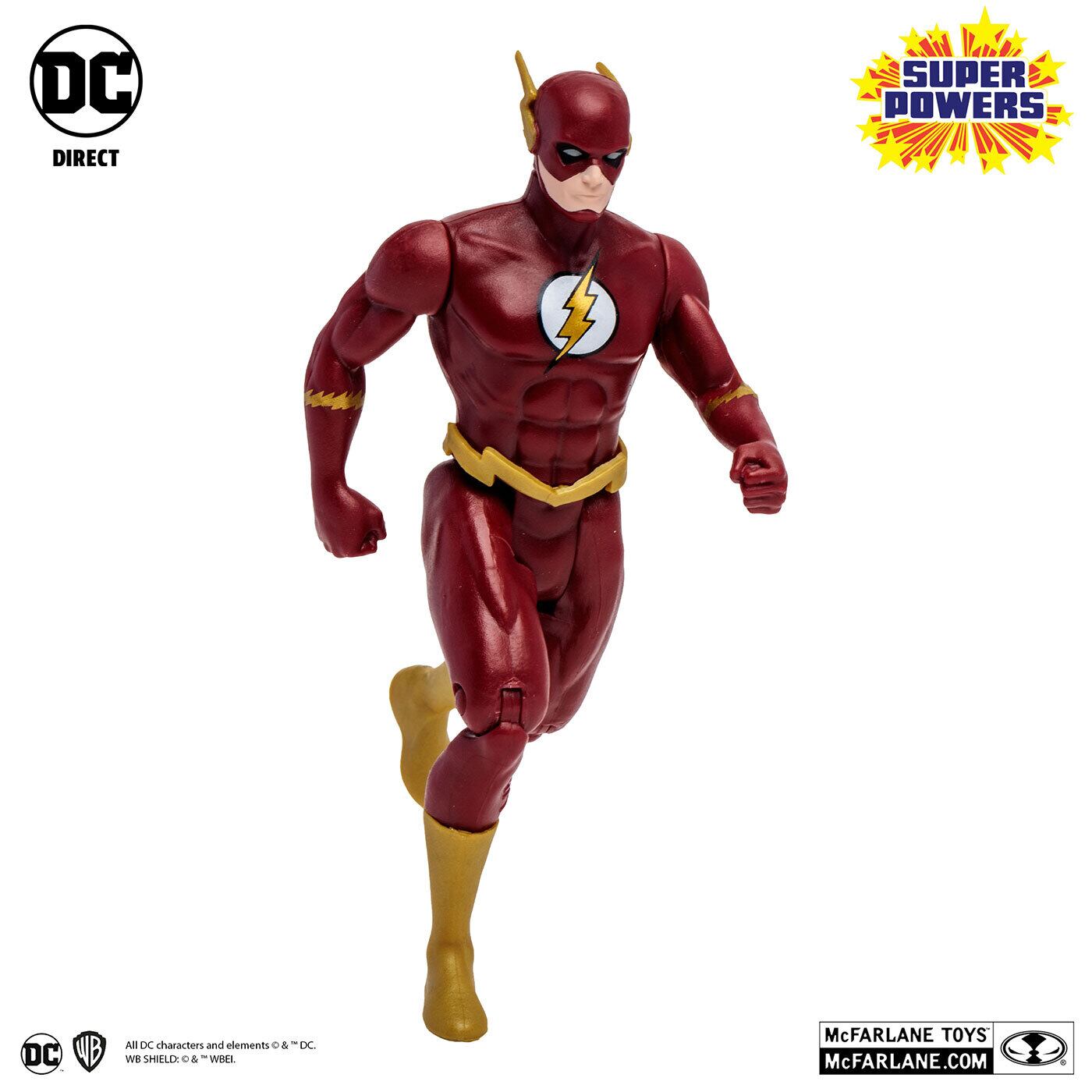 マクファーレン・トイズ DCダイレクト DCスーパーパワーズ #16 フラッシュ ウォリー・ウェスト (コミック／Opposites Attract) 4インチ アクションフィギュア 国内版 未開封