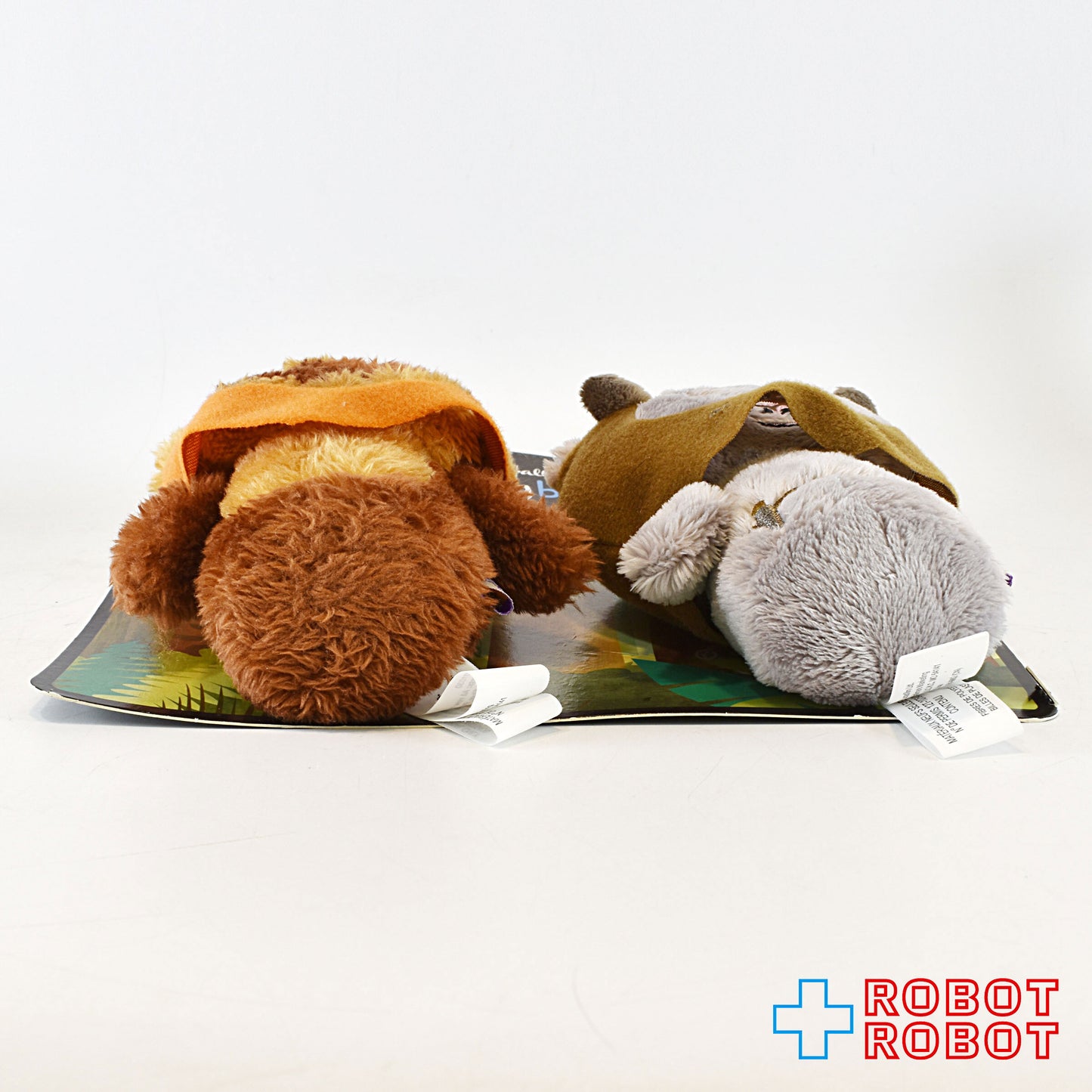 スター・ウォーズホールマーク ウィケット＆チャーパ酋長 イウォーク itty bittys マスコットぬいぐるみ人形 台紙付