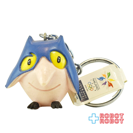 長野冬季オリンピック キャラクター スノーレッツ スッキー PVC キーホルダー 1988