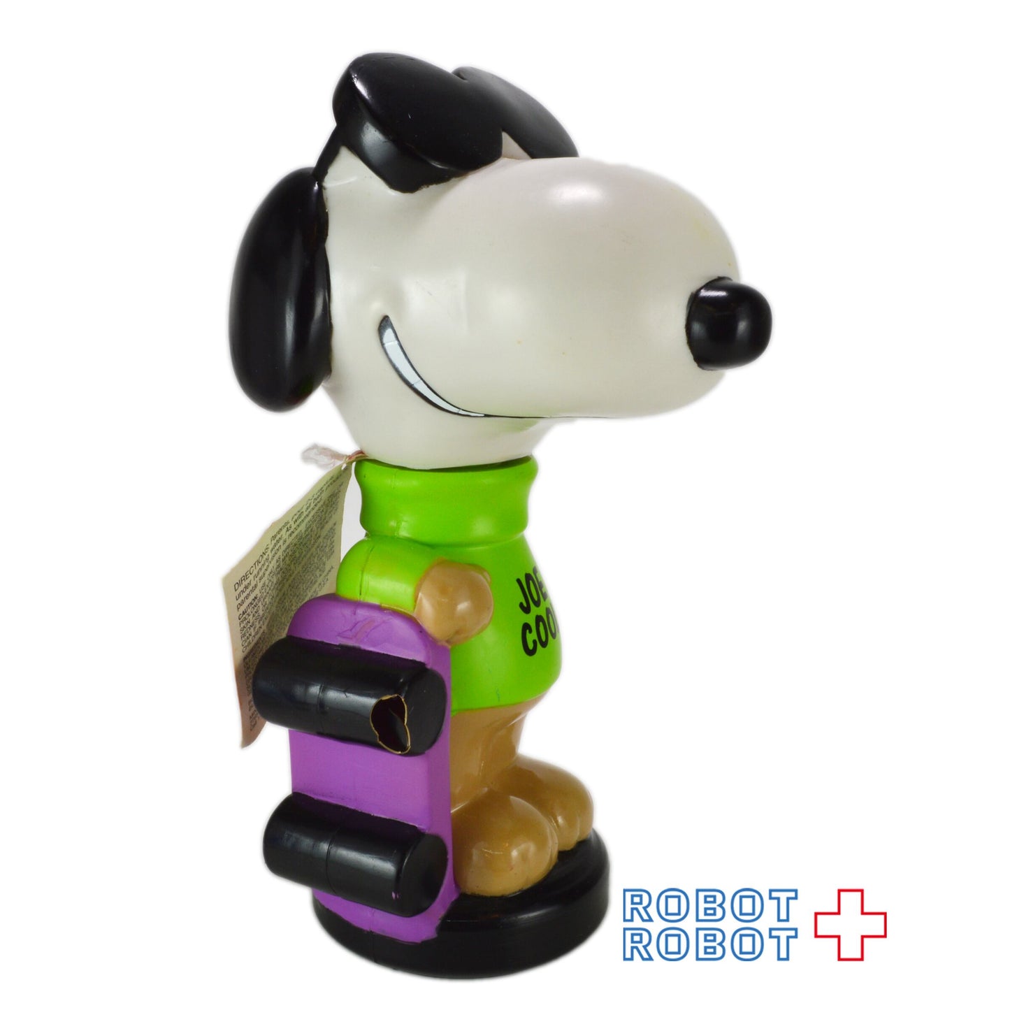 スヌーピー ジョークール ソーキー シャンプー バブルバスボトル フィギュア  紙タグ付