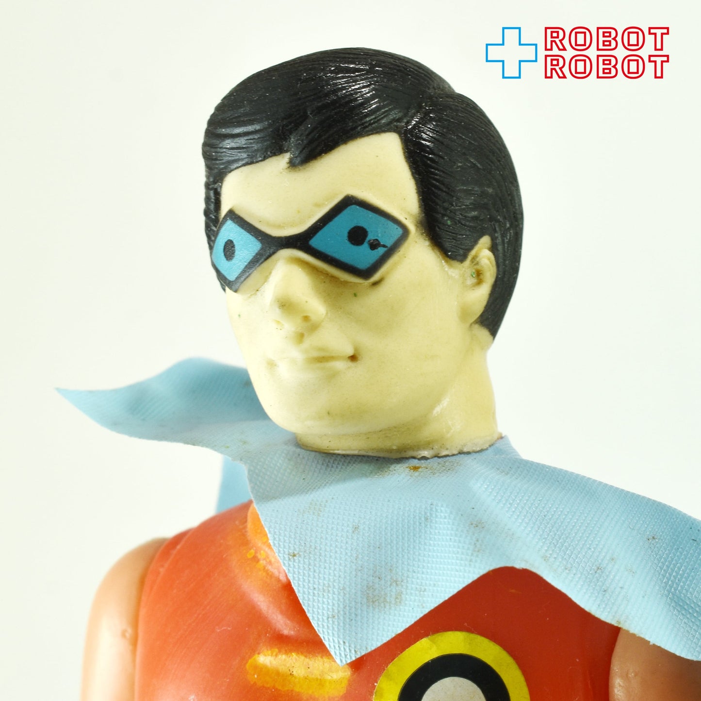 メキシコ製 DC ロビン (バットマン) 水色マント ブロー成形 ポリ アクションフィギュア