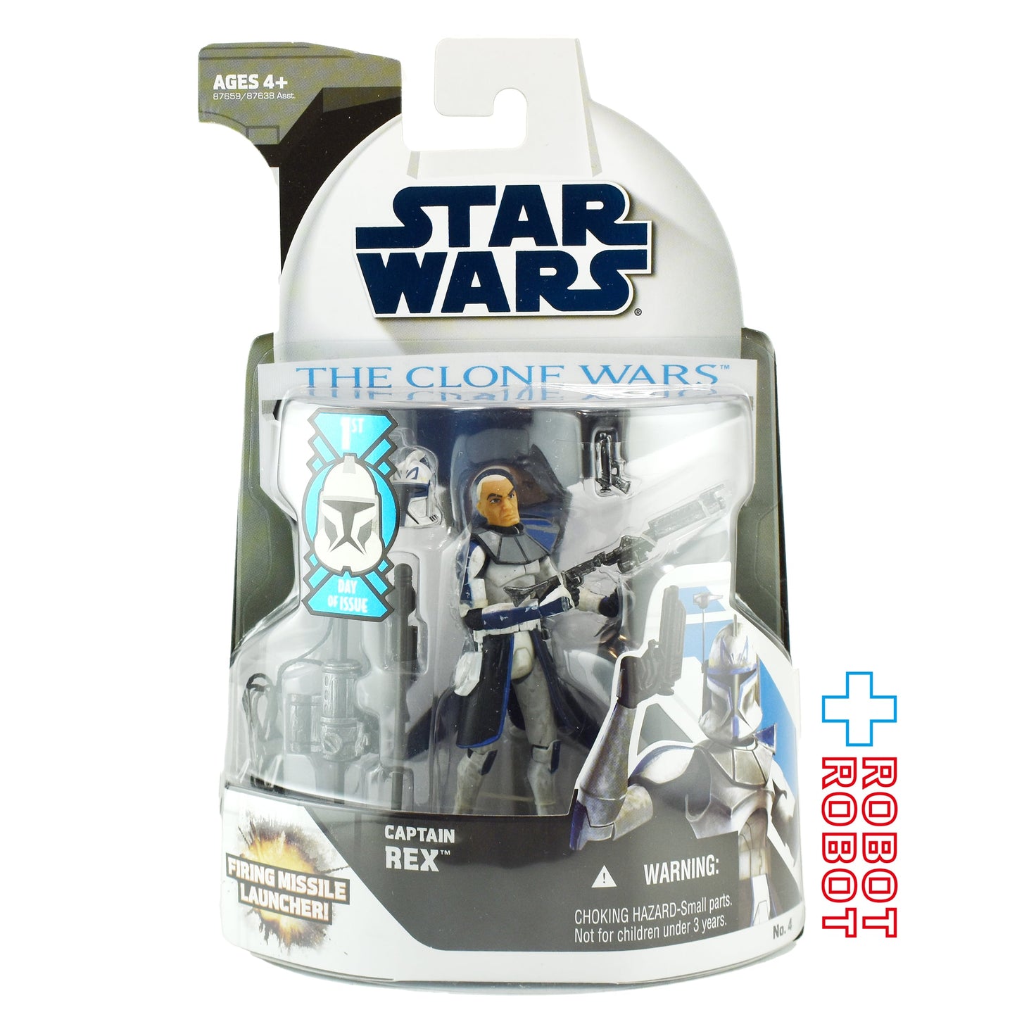 スター・ウォーズ CW2008 No04 キャプテン・レックス クローン・ウォーズ 3.75インチ アクションフィギュア 未開封