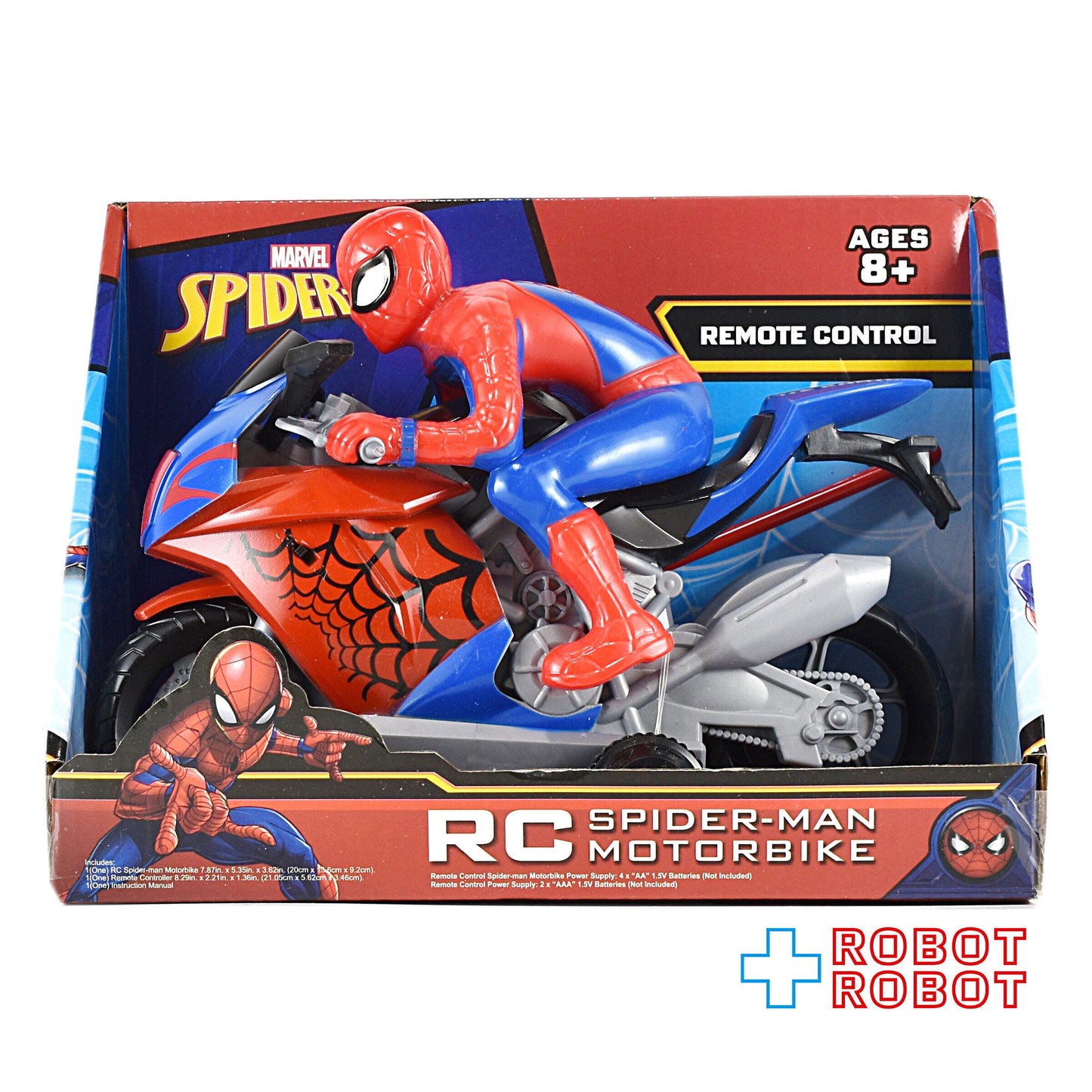 マーベル スパイダーマン リモートコントロール モーターバイク