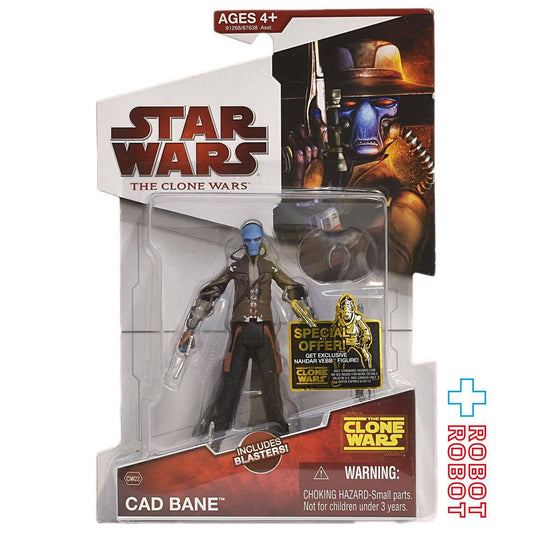 スター・ウォーズ CW2009 CW22 キャド・ベイン クローン・ウォーズ 3.75インチ アクションフィギュア 未開封 US
