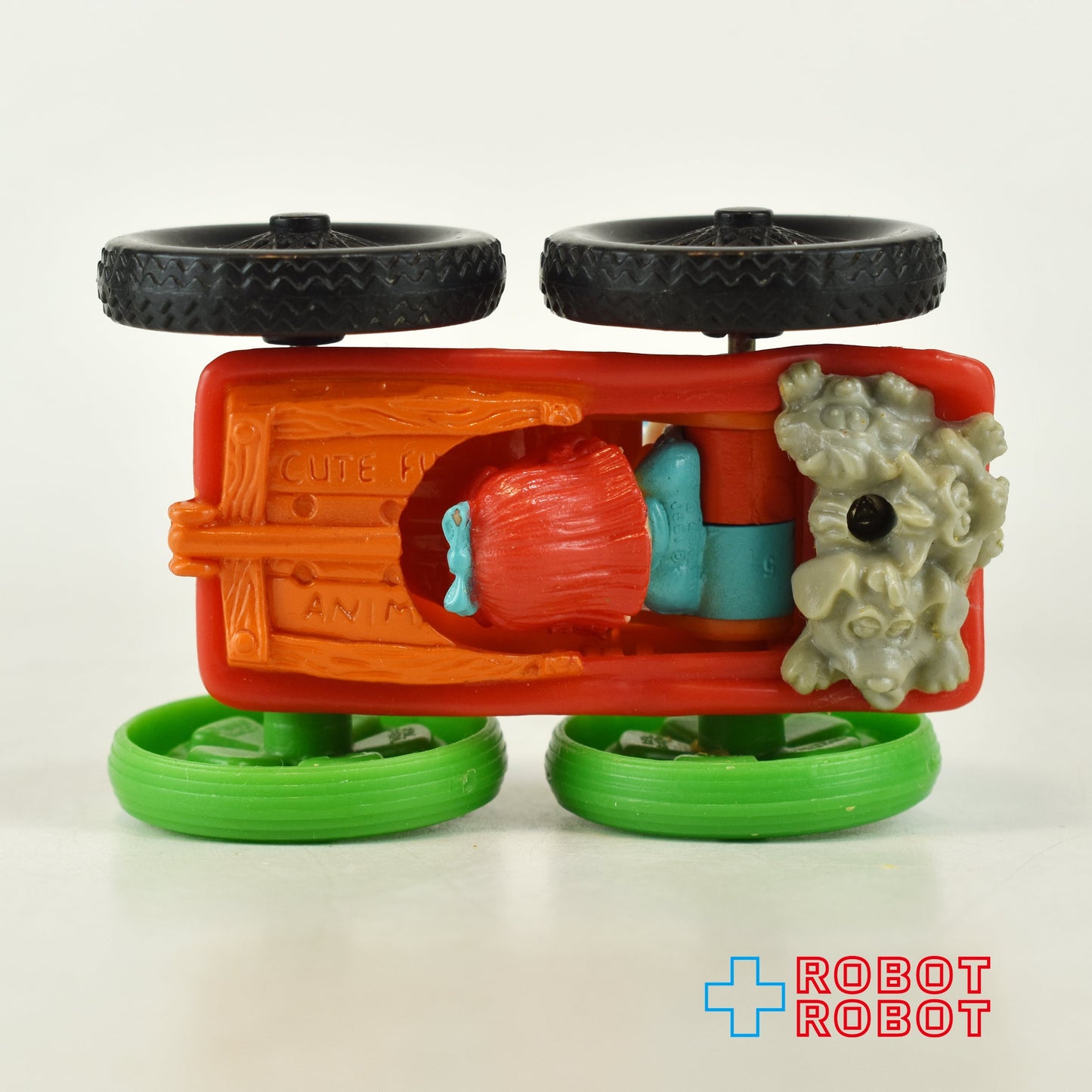 マクドナルド ワーナーブラザーズ ルーニー・テューンズ バスター・バニー & エルマイラ・ダフ フリップカー フィギュア ハッピーミールトイ 1990