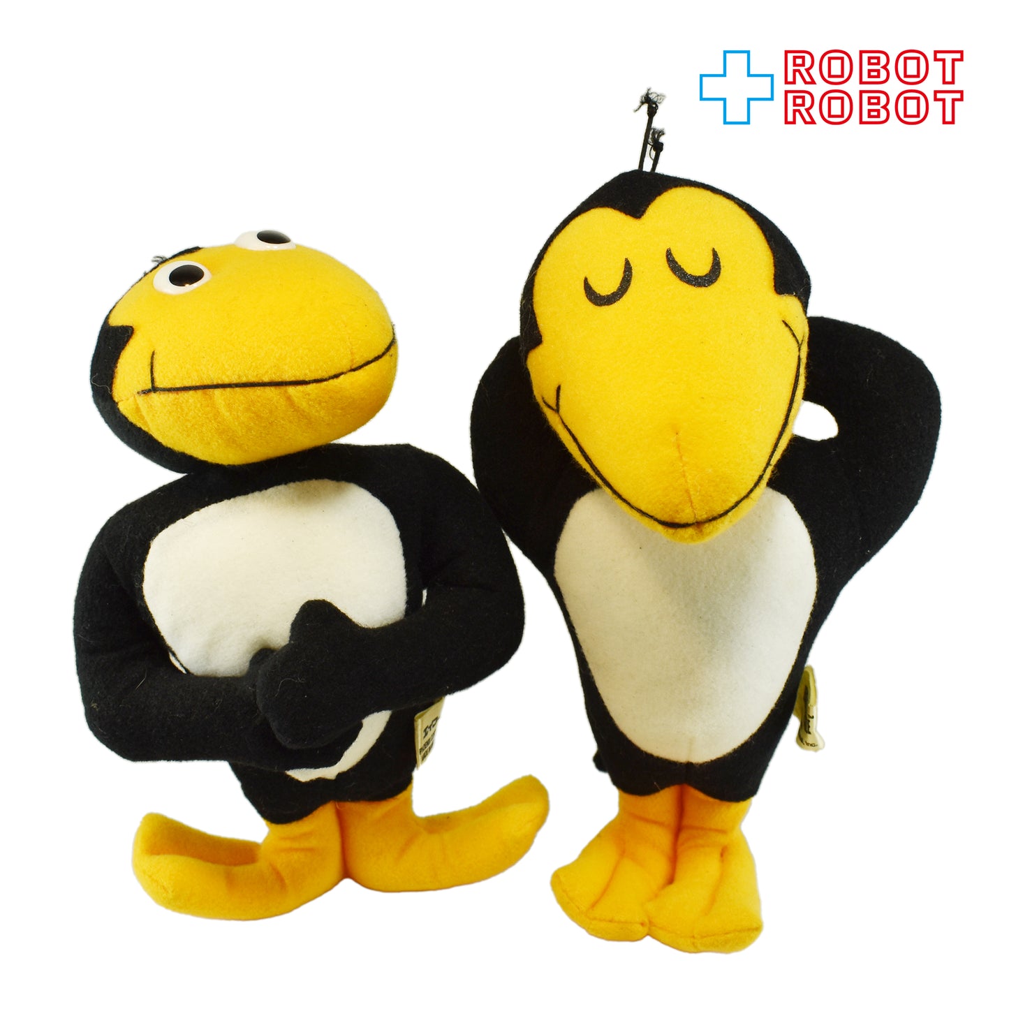 エイコー バイアコム ヘッケルとジャッケル ぬいぐるみ人形 セット