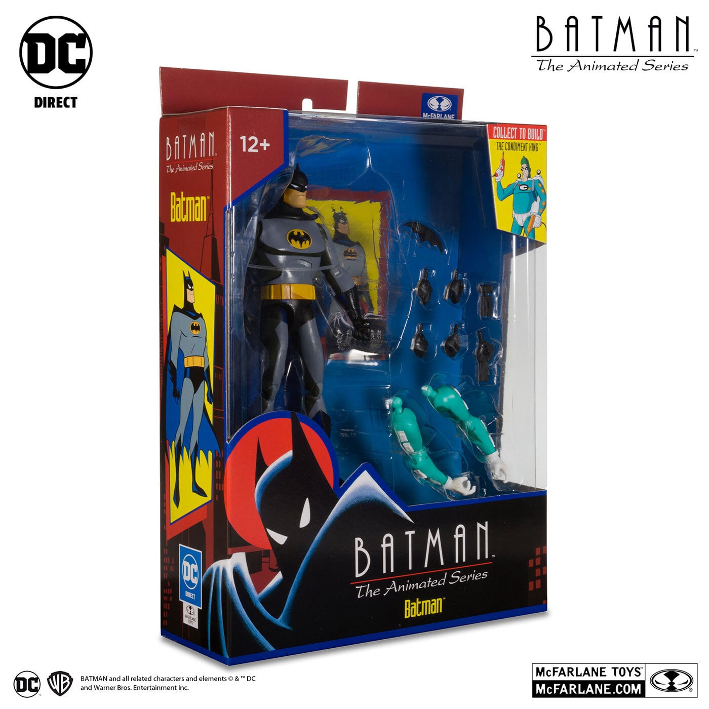 マクファーレン DCダイレクト バットマン アニメイテッド #01 バットマン 6インチ アクションフィギュア 国内版 未開封