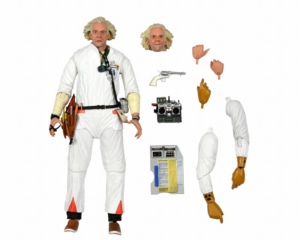 ネカ　バックトゥザフューチャー　ドク　ブラウン　1985ver NECA バック・トゥ・ザ・フューチャー ドク エメット・ブラウン 1985
