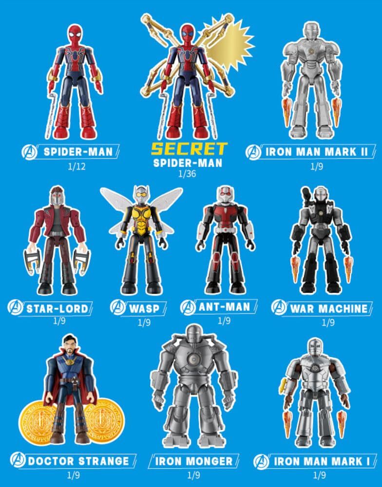 ブロッキーズ マーベル インフィニティ・サーガ 第2弾 モデルキット 未開封
