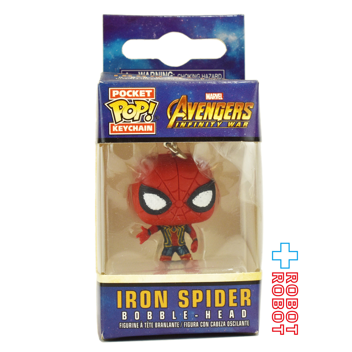 ファンコ マーベル アベンジャーズ インフィニティ・ウォー アイアン・スパイダー ポケット POP! キーチェーン 国内版 箱入