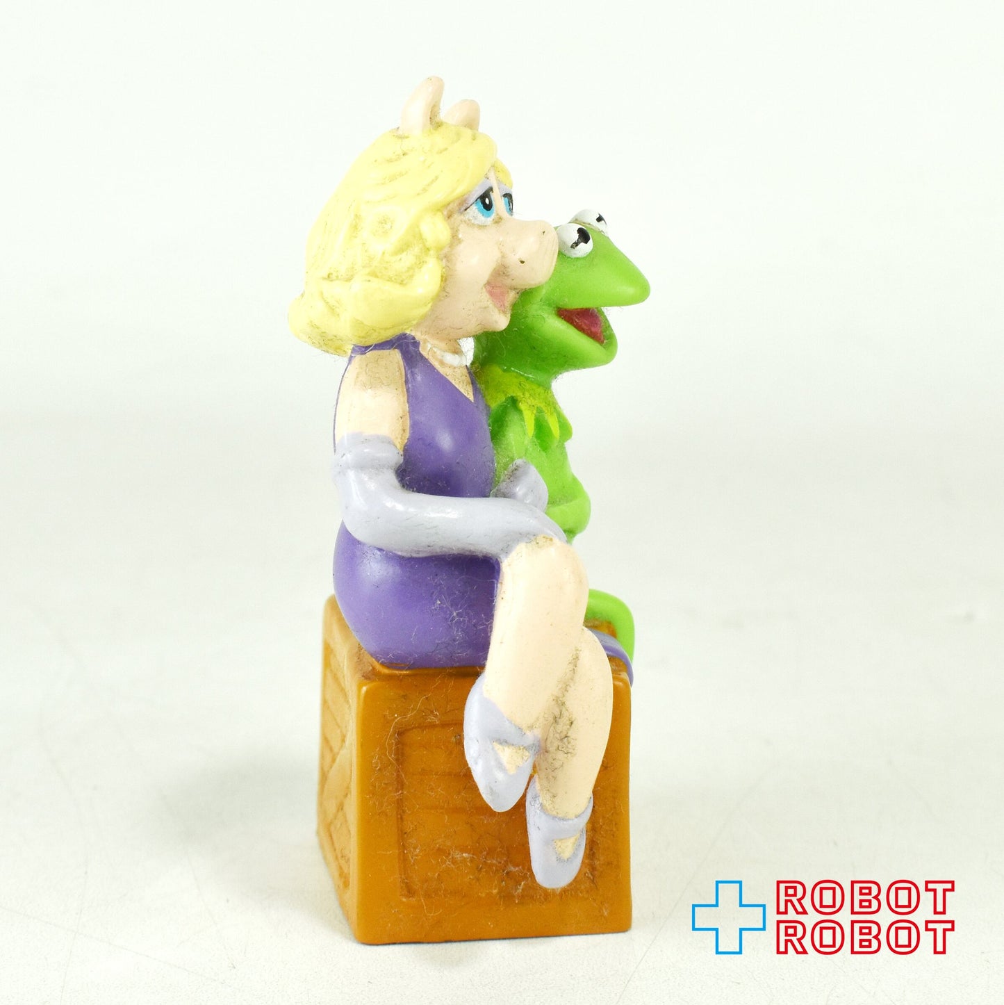 アプローズ セサミストリート マペッツ カーミット & ミス・ピギー PVC フィギュア