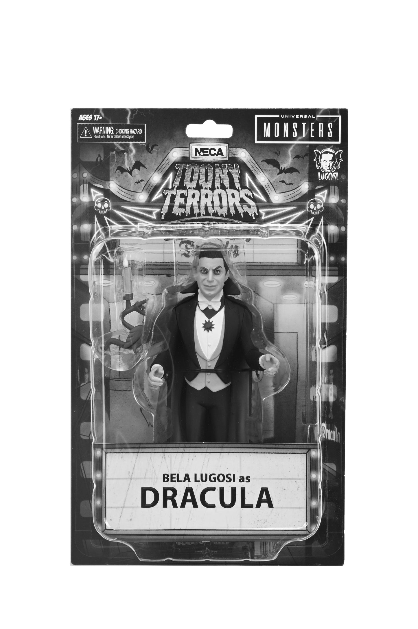 ネカ トゥーニーテラーズ スタイライズド ユニバーサルモンスターズ ドラキュラ伯爵 シルバースクリーン Ver. 6インチ アクションフィギュア 未開封