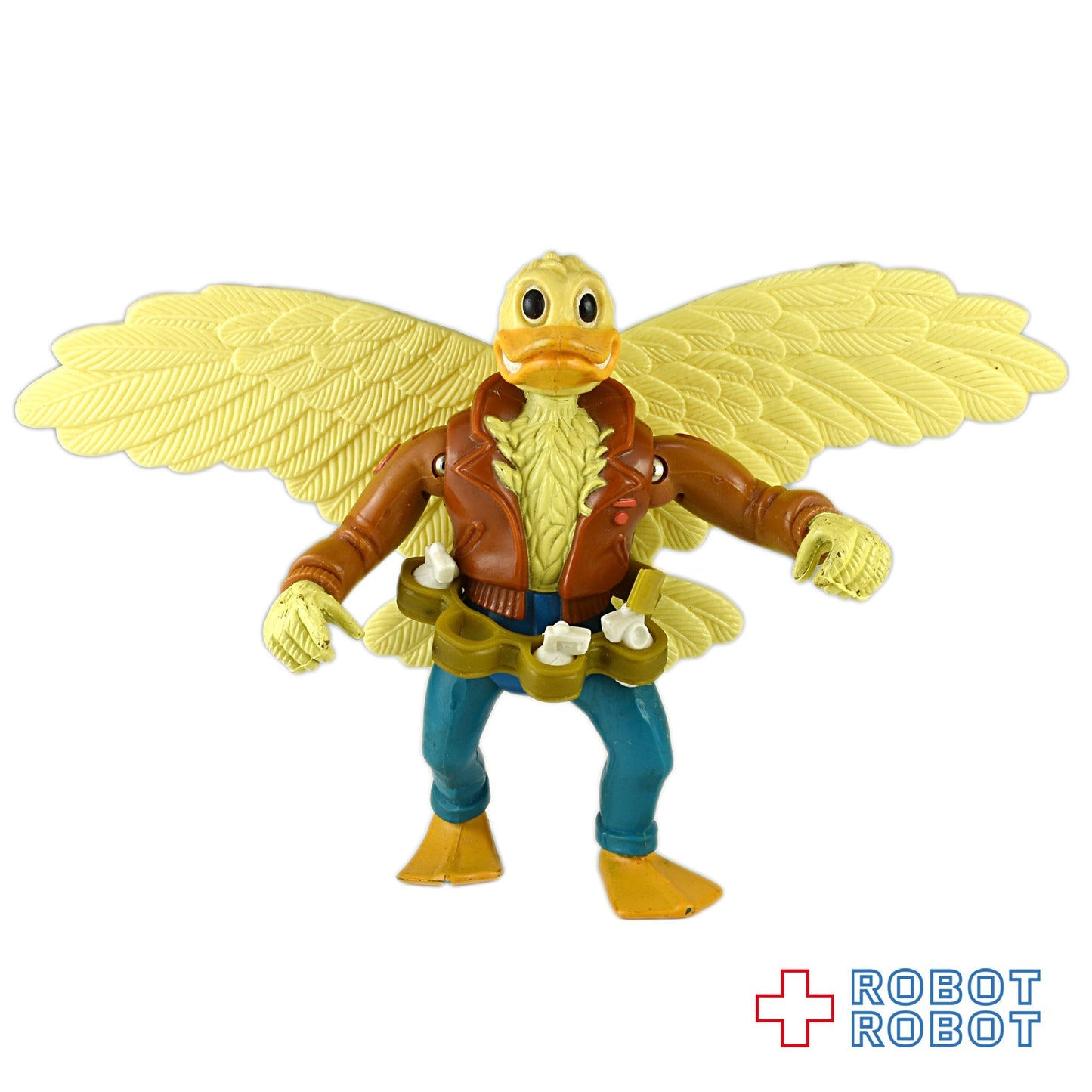 プレイメイツ ティーンエイジ・ミュータント・ニンジャ・タートルズ TMNT エースダック アクションフィギュア 1989 ※羽欠品 ルース