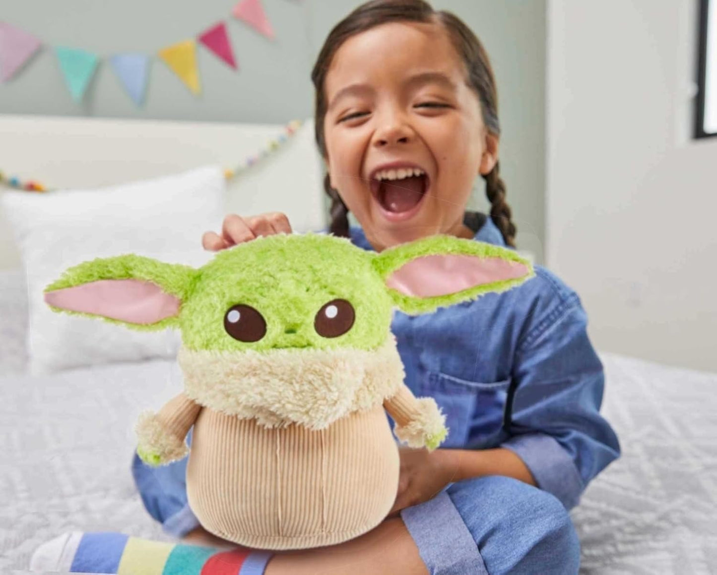 マテル マンダロリアン グローグー ソフト＆ファジー プラッシュ w/サウンド 12インチ ぬいぐるみ人形 箱入