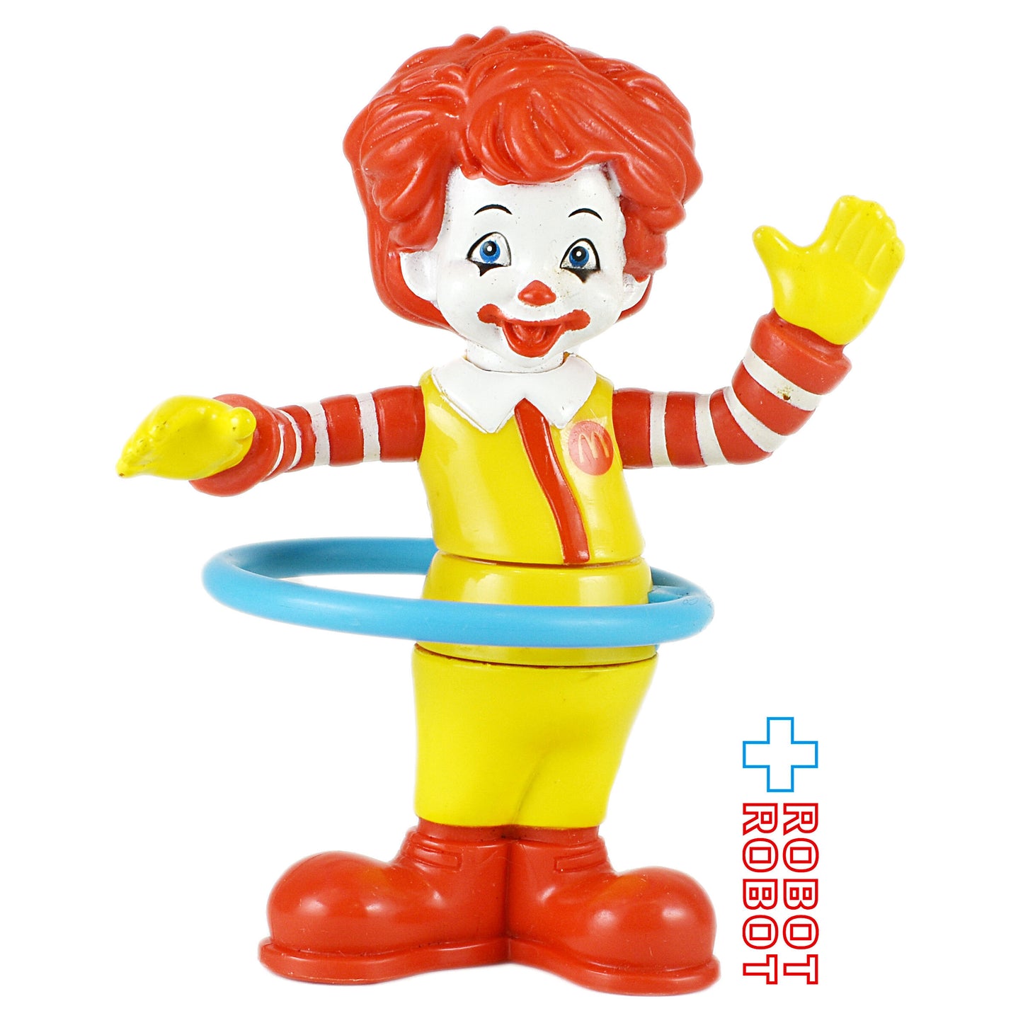 マクドナルド ベビーロナルド フラフープ ブルー ハッピーミールトイ