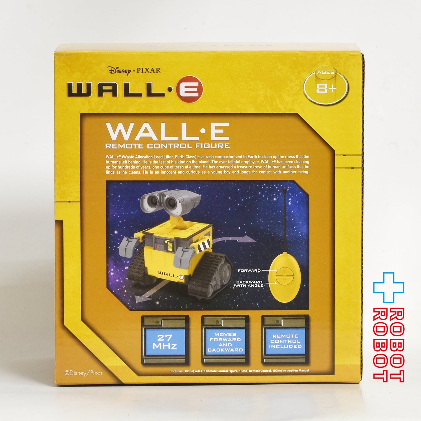 ディズニー ピクサー ウォーリー リモートコントロールフィギュア 未開封