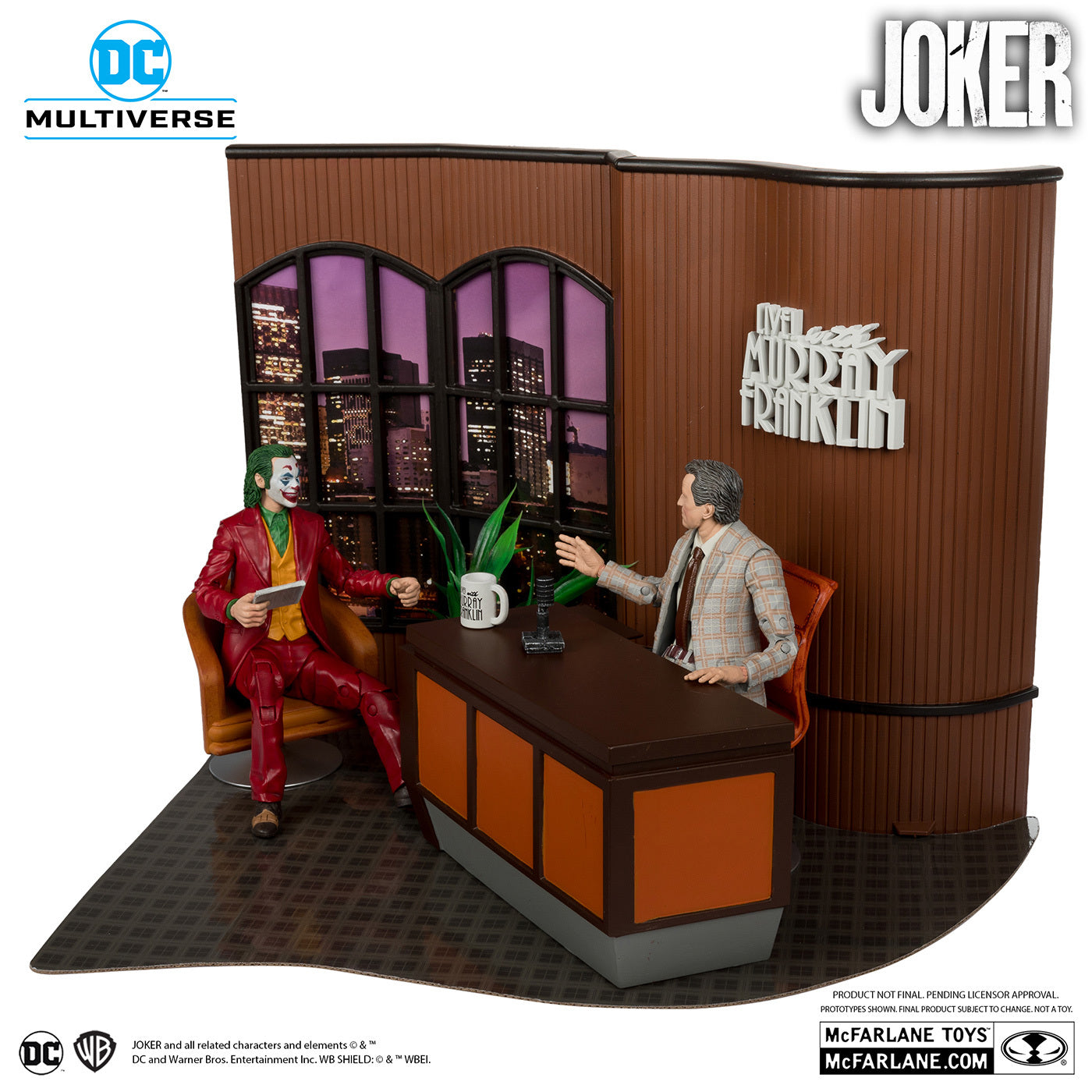 マクファーレン・トイズ DCマルチバース ジョーカー アーサー・フレック & マレー・フランクリン・ショー デラックス・コレクターセット 7インチ アクションフィギュア 国内版 未開封