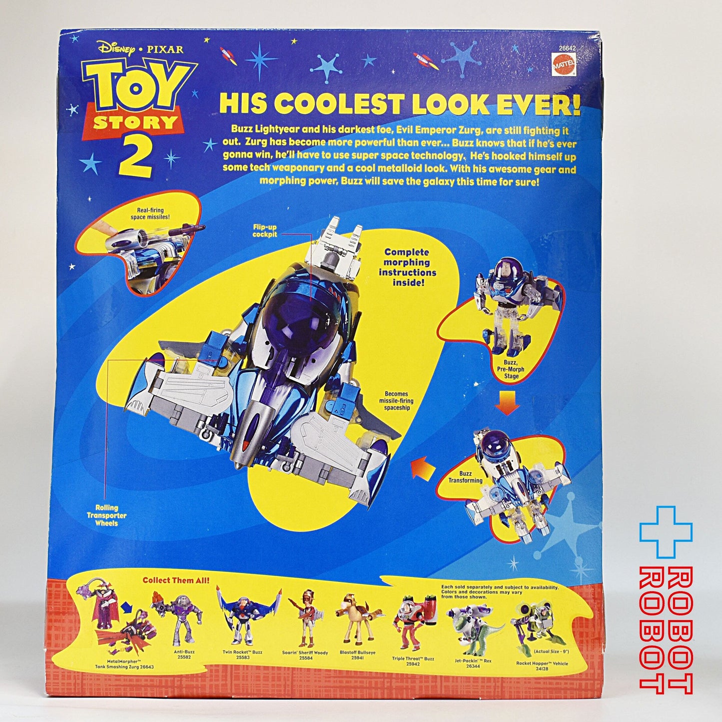 マテル トイ・ストーリー２ ロケットブラスティング・バズ アクションフィギュア 未開封