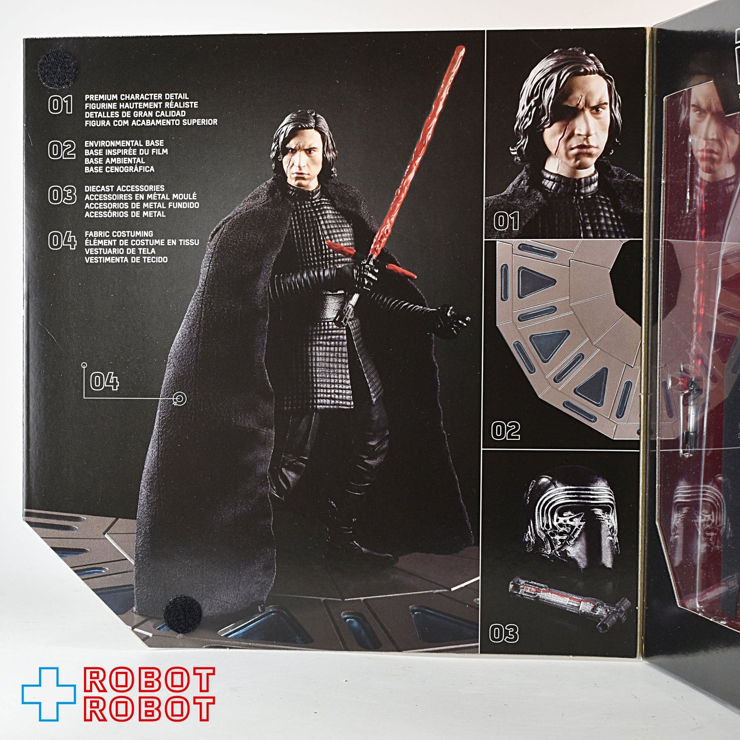 スター・ウォーズ ブラックシリーズ 限定 2017 カイロ・レン (スローン ルーム) [TLJ] 6インチフィギュア US版 未開封