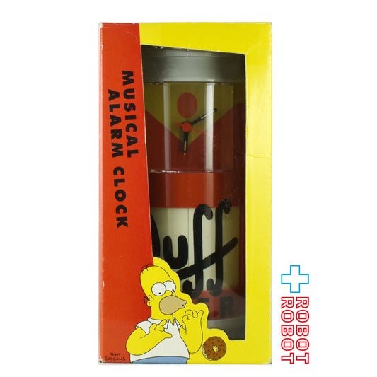 WESCO シンプソンズ  ダフビール型 ホーマー ミュージカル・アラーム・クロック 箱付き