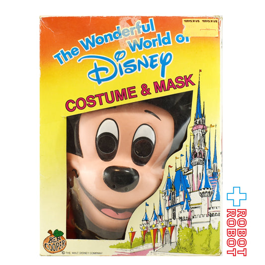 ベンクーパー社 ディズニー ミッキーマウス コスチューム＆マスク 1989 箱入未使用