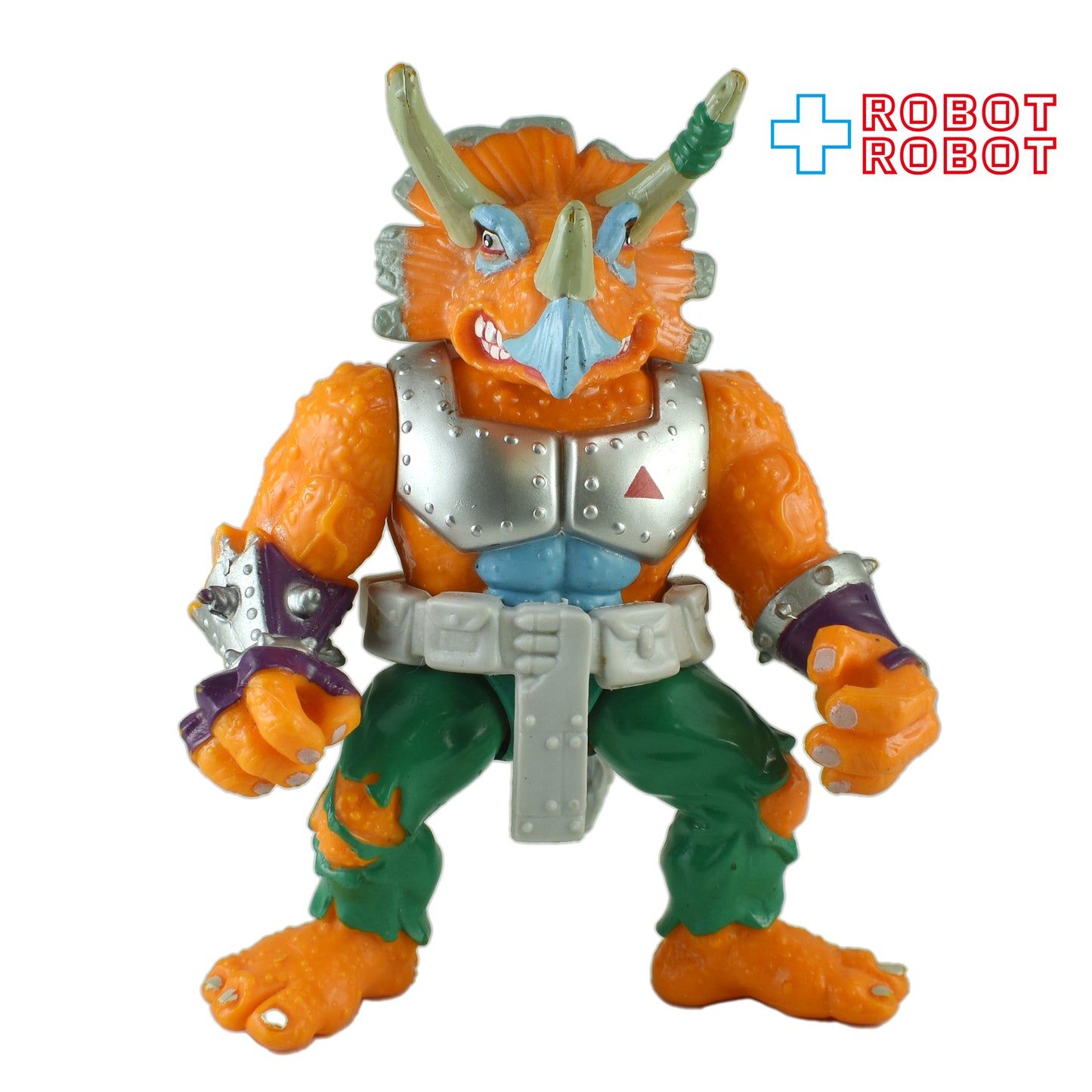 プレイメイツ ティーンエイジ・ミュータント・ニンジャ・タートルズ TMNTトリケラトン 1990 アクションフィギュア ルース
