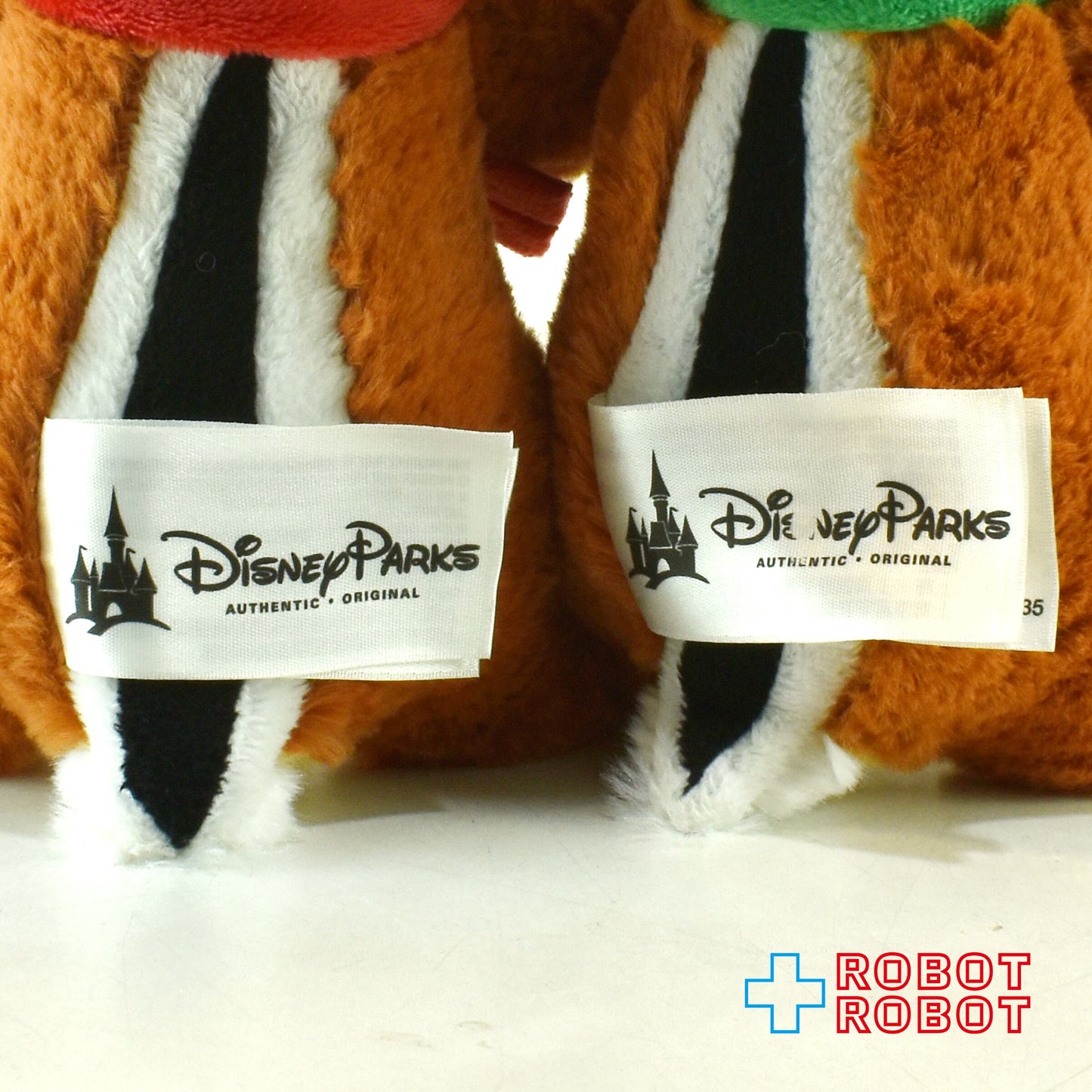 ディズニーパーク チップとデール ぬいぐるみ 7インチ ホリデー 紙タグ付き