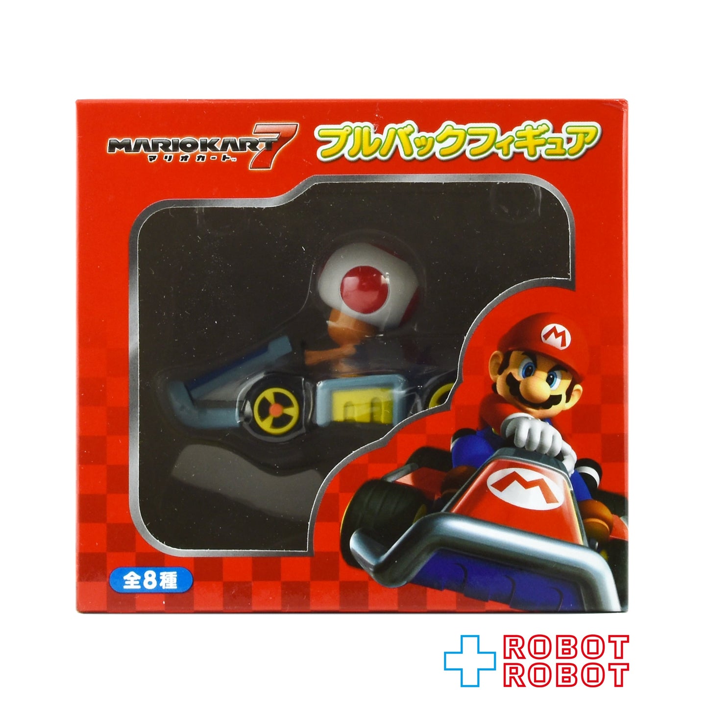 ニンテンドー マリオカート / キノピオ プルバック フィギュア 2011 未開封