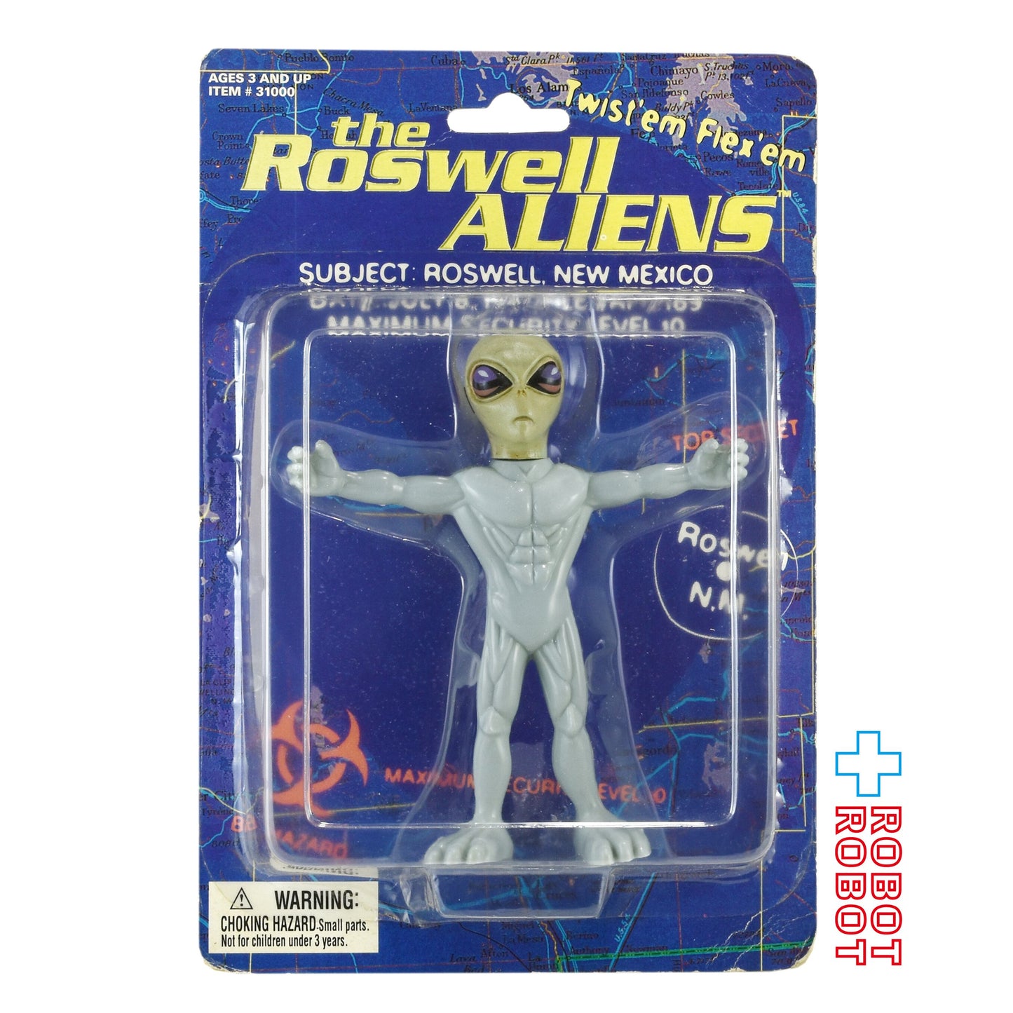 ロズウェル事件 エイリアン #31000 アクションフィギュア スウィートプレイヤーズ社 1996 未開封