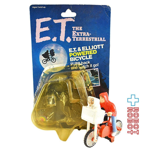LJN E.T.とエリオットの自転車 フィギュア 1982 開封