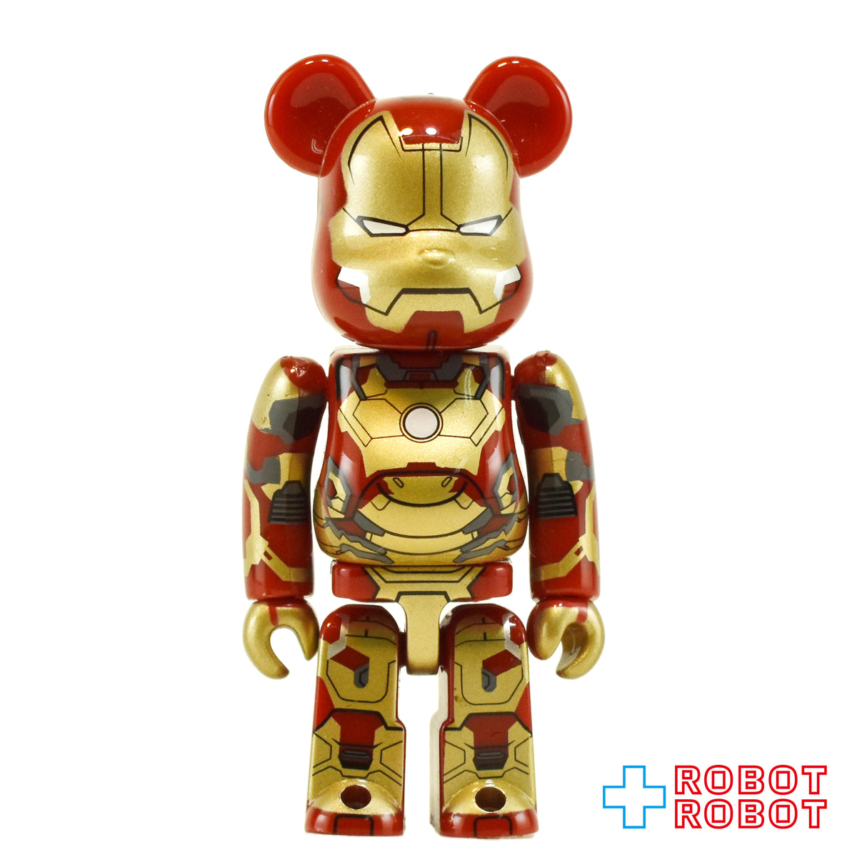 メディコム ベアブリック BE@RBRICK 100% アイアンマン3 アイアンマン マーク42 開封美品 ４号店商品