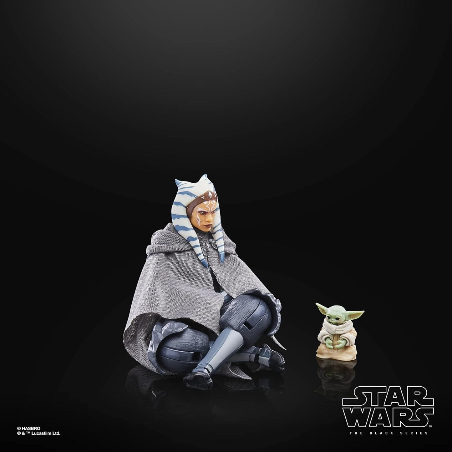 スター・ウォーズ ブラックシリーズ #MAN マンダロリアン/アソーカ・タノ/グローグー [マンダロリアン] 6インチフィギュア 未開封