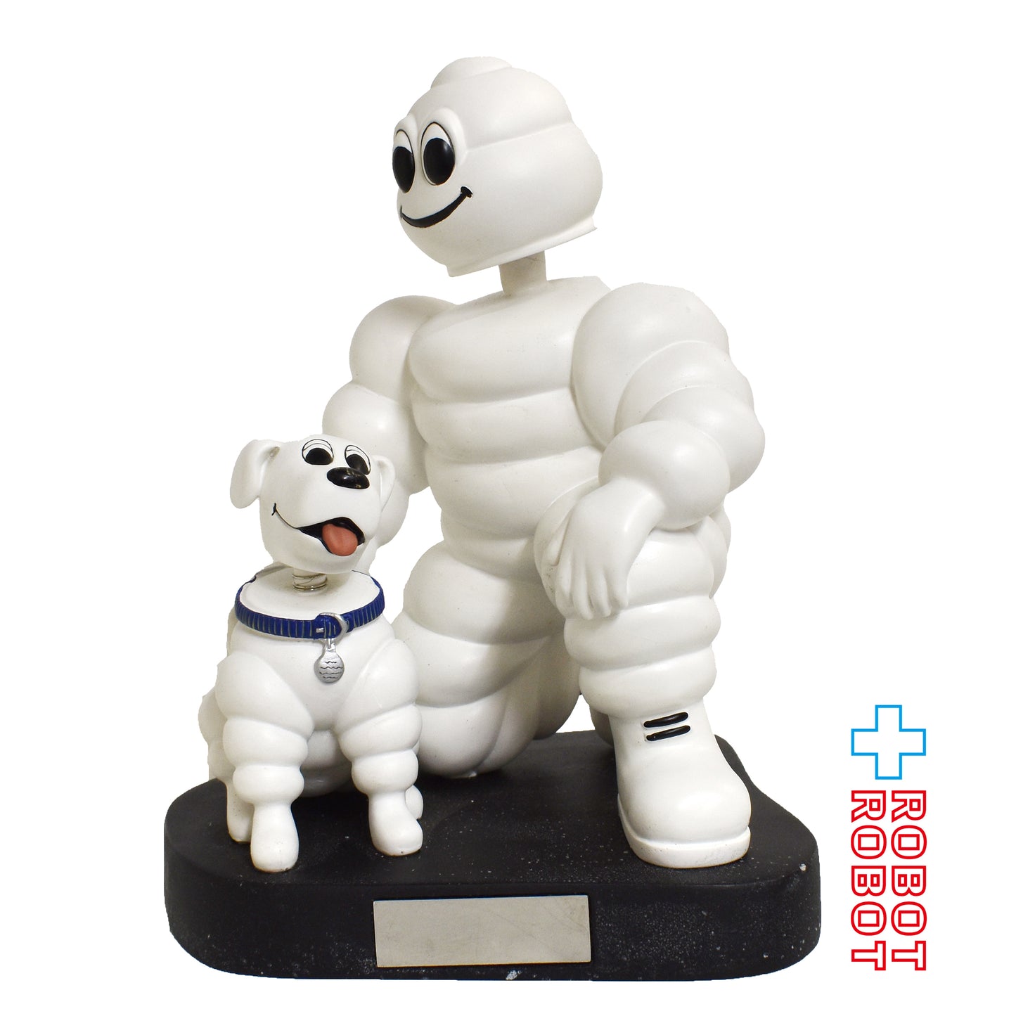 ミシュラン タイヤマン ビバンダム & ドッグ ボブルヘッドフィギュア 企業物