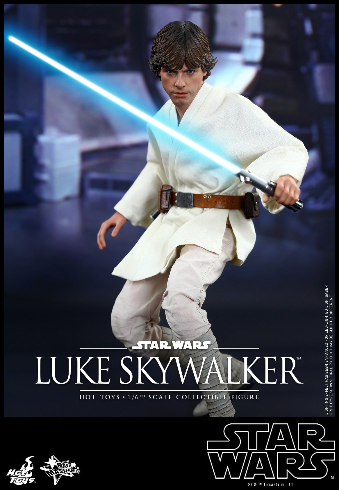 ホットトイズ スター・ウォーズ ルーク・スカイウォーカー ムービー・マスターピース 新たなる希望１／６ フィギュア 未開封