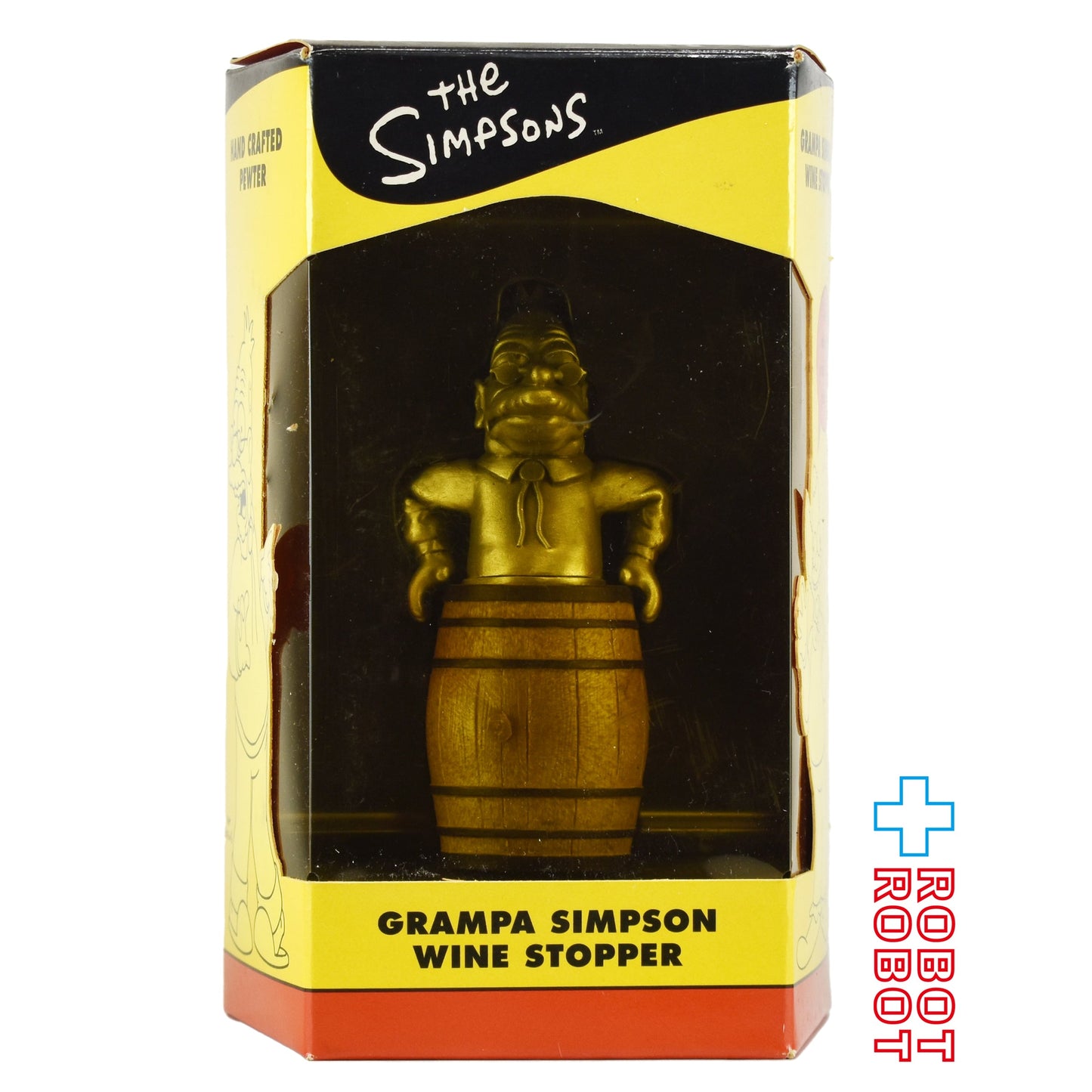 ザ・シンプソンズ エイブラハム・シンプソン グランパ ワインストッパー 2000 箱入