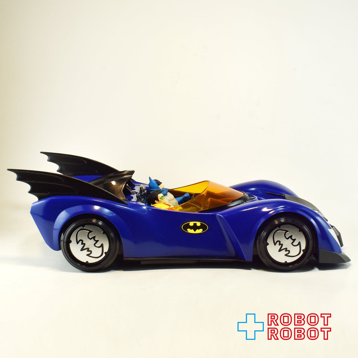 マクファーレン DCダイレクト DCスーパーパワーズ バットモービル (コミック) w/ バットマン & ロビン 4インチ アクションフィギュア ルース