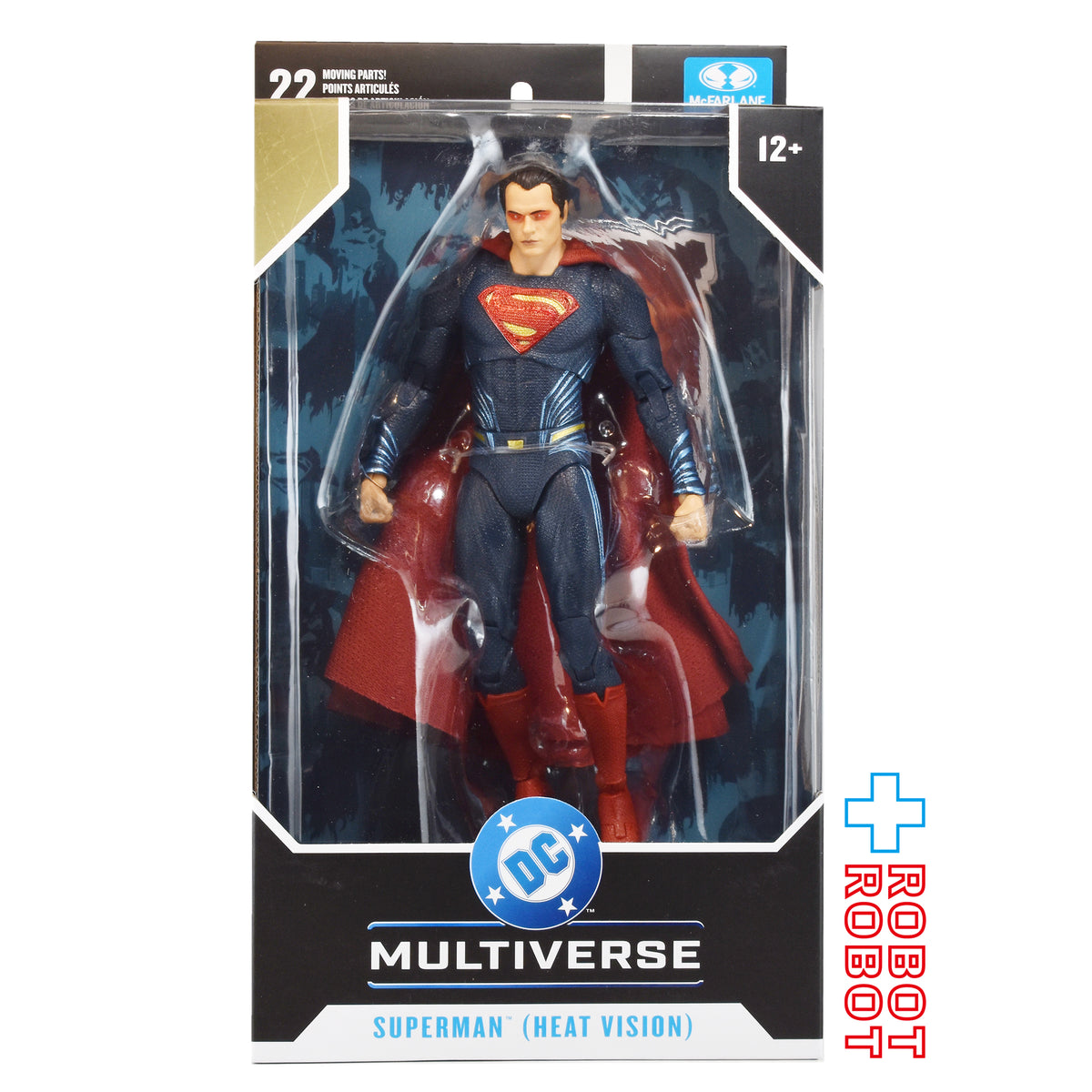 DC マルチバース 映画 バットマン vs スーパーマン ジャスティスの誕生 #337 スーパーマン (ヒートビジョン) 7インチ アクションフィギュア 国内版 未開封