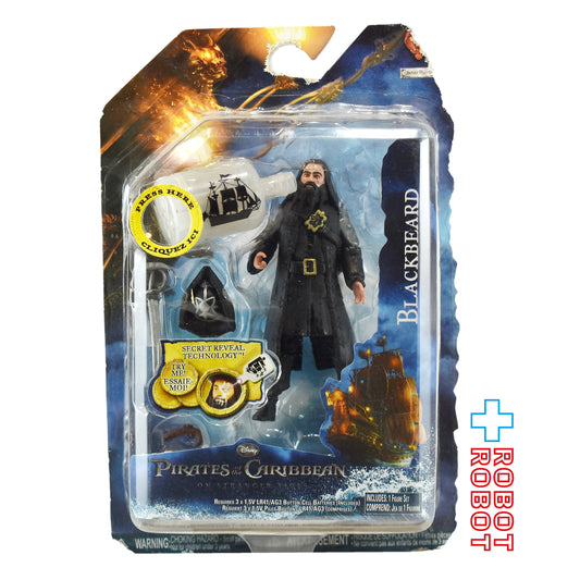 ジャックスパシフィック パイレーツ・オブ・カリビアン/生命の泉 シークレット・リヴェール・テクノロジー 1/18 ブラックビアード(黒ひげ) アクションフィギュア 未開封