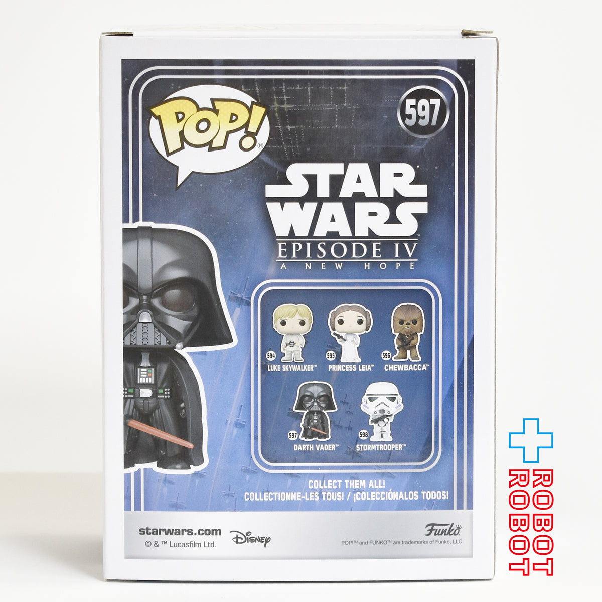 ファンコ POP! スター・ウォーズ 597 ダース・ベイダー [オビ＝ワン・ケノービ] 箱入