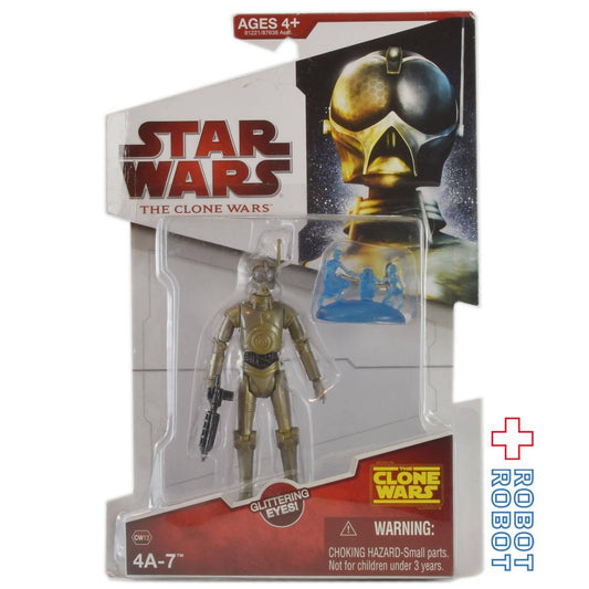 スター・ウォーズ CW2009 CW13 4A-7 クローン・ウォーズ 3.75インチ アクションフィギュア 未開封 US版
