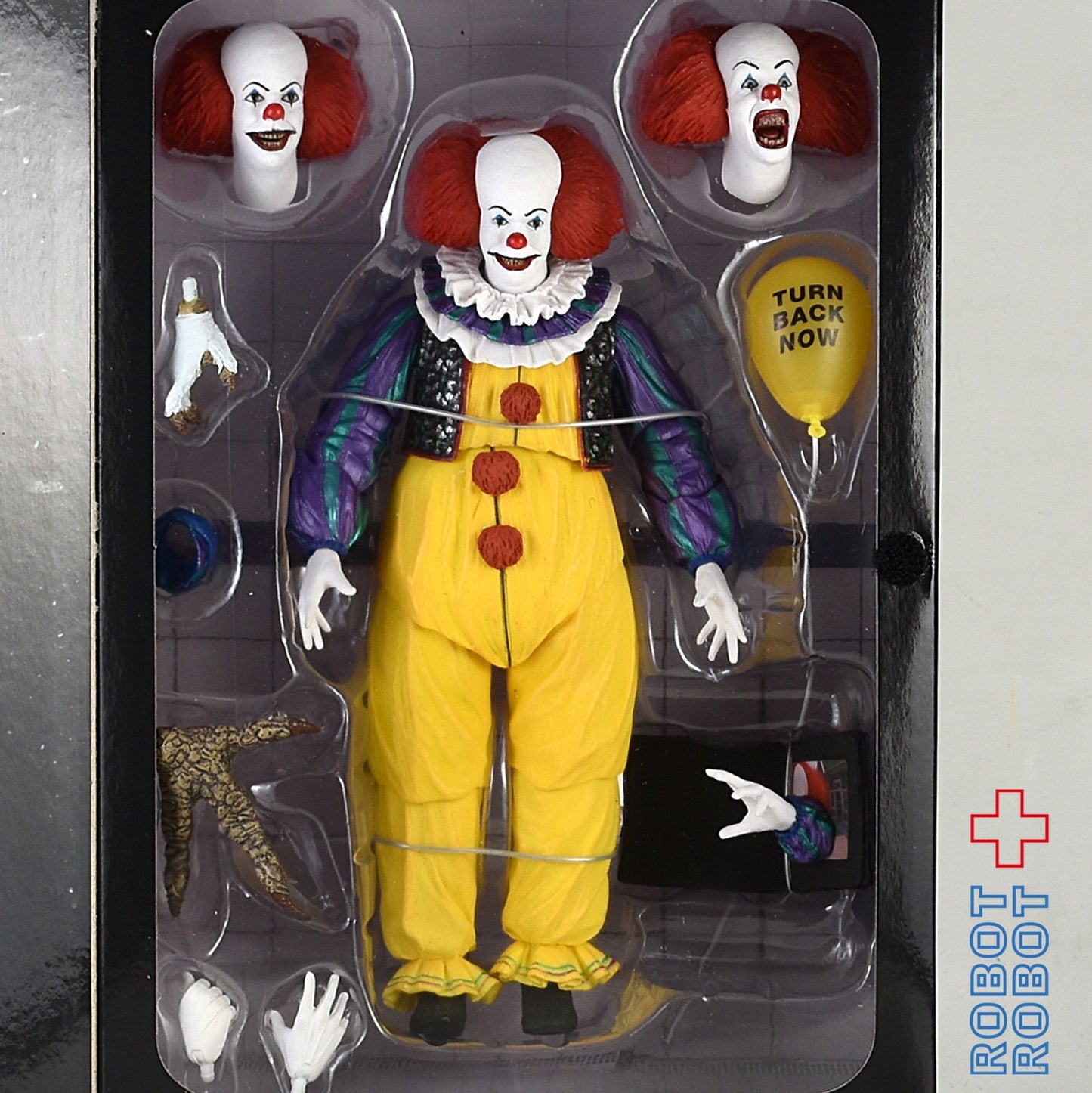 ネカ IT イット/ ペニーワイズ Ver.2 アルティメット 7インチ アクションフィギュア