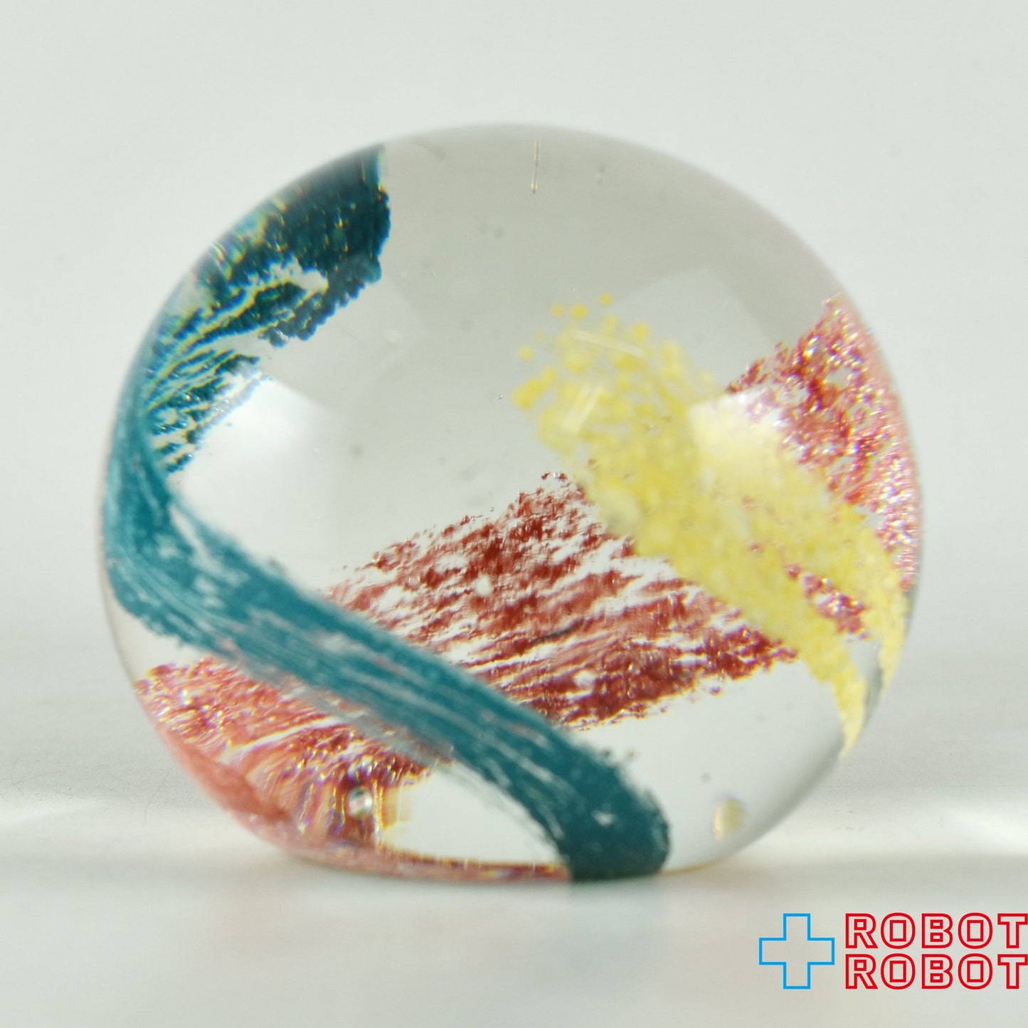 ムラーノガラス 渦巻き模様 ペーパーウェイト 1960年代