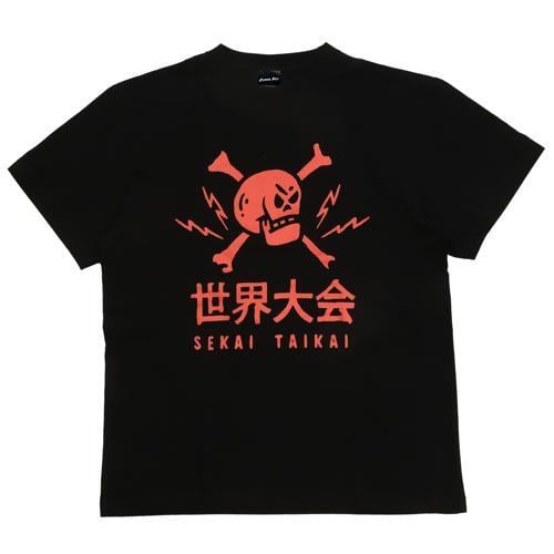 コブラ会 Cobra Kai 世界大会スカルTシャツ 黒 Lサイズ