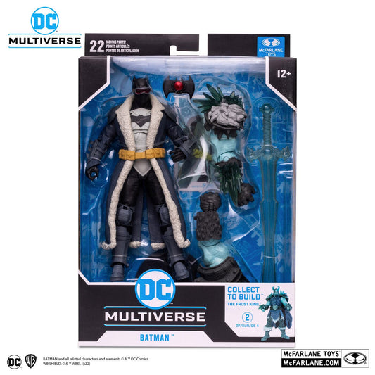 マクファーレン・トイズ DCマルチバース 7インチ ザ・フロストキング ビルド #133 ジャスティスリーグ エンドレスウィンター バットマン アクションフィギュア 未開封 ※難あり