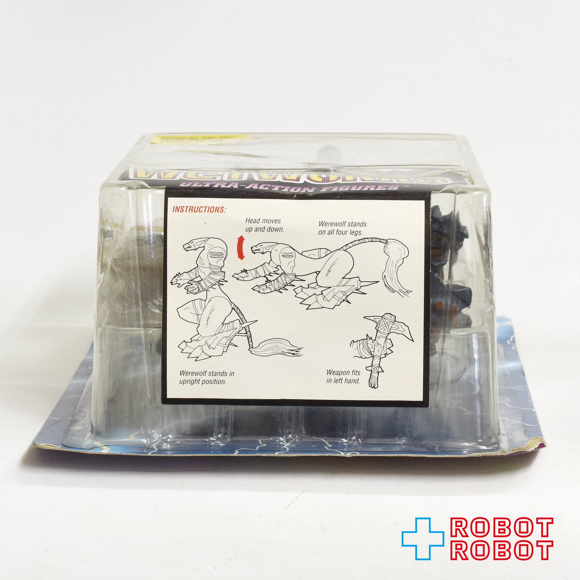 マクファーレン ウェットワークス  ウェアウルフ グレーシルバー アクションフィギュア 1995 未開封 - ROBOTROBOT