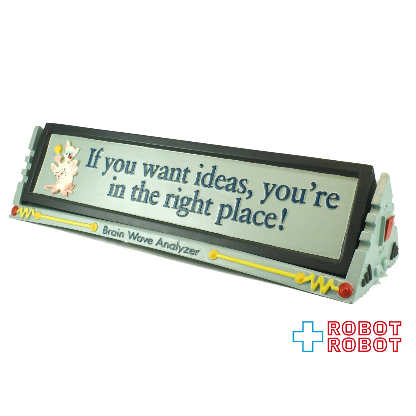 ワーナーブラザーズ・スタジオストア ピンキー & ブレイン デスクサイン 1999