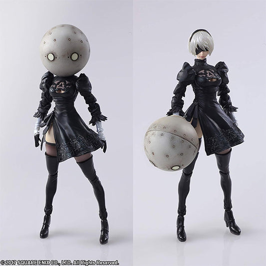 スクウェア・エニックス ニーアオートマタ ブリングアーツ 2B & 機械生命体 2体セット フィギュア 開封美品 4号店商品