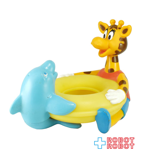 トイザらス ジェフリー 浮き輪 ソフビ 1997